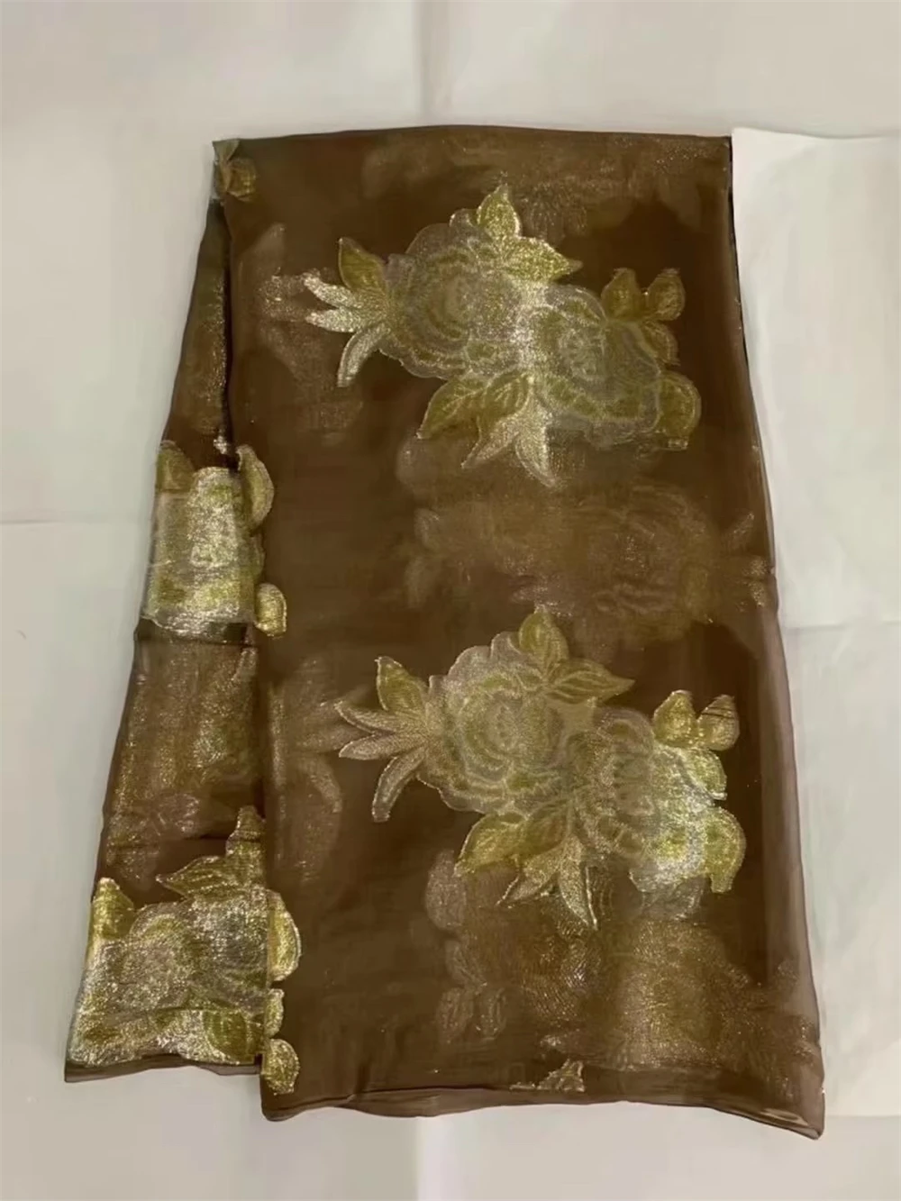 

100% Silk High Quality Georgette Silk Fabric Scarf Light Soft Breathable Tulle Fabrics For Dress