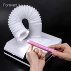 60 Вт мощная всасывающая насадка для ногтей, пылесборник, пылесос, выдвижной вентилятор для ногтей, арт салон, маникюрная машина с Elb