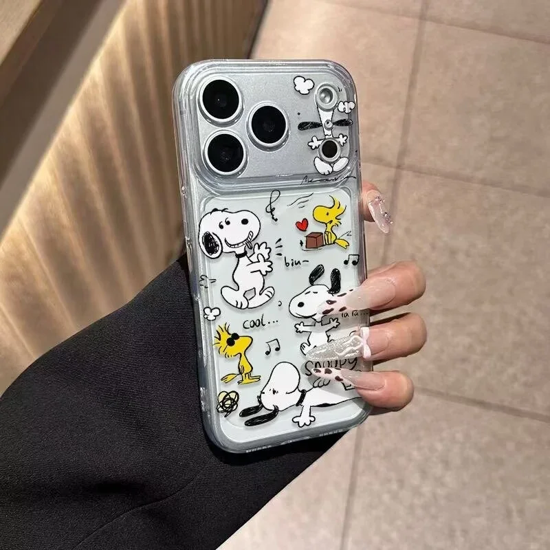 Фото Модный чехол для телефона Snoopy для Vivo Y31 V60 V30 V27 V40 V50 Lite V25 V23 V21E V20 V21 V23E V27E V29E Y200 V30E Мягкий прозрачный чехол №4