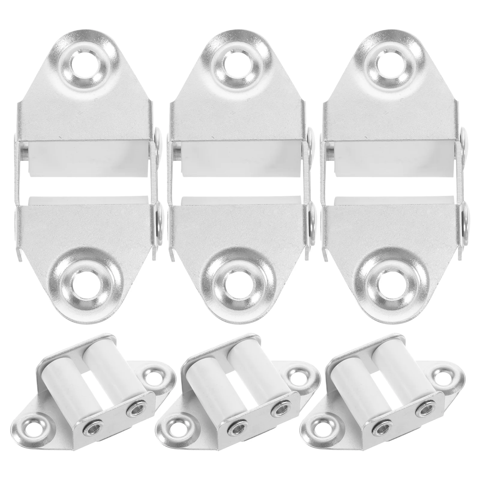 

6 Pcs Clutch Kit Roller Blinds Parts Ribbon Shutters Webbing Guides Curtain Hardware Brackets Aluminum Alloy Beaded