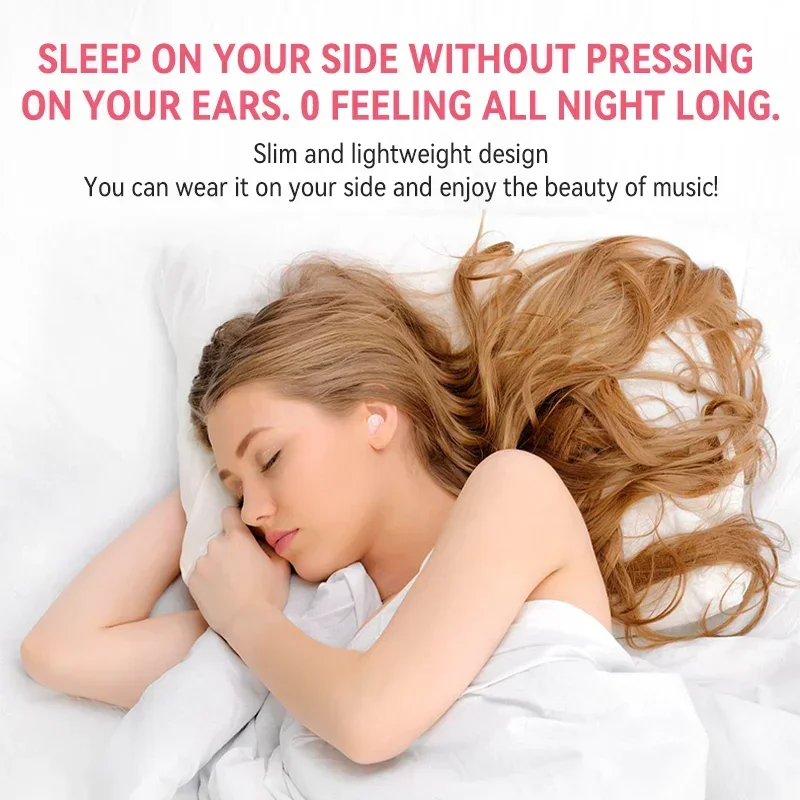 Мини-наушники для сна беспроводные Bluetooth-наушники невидимые маленькие