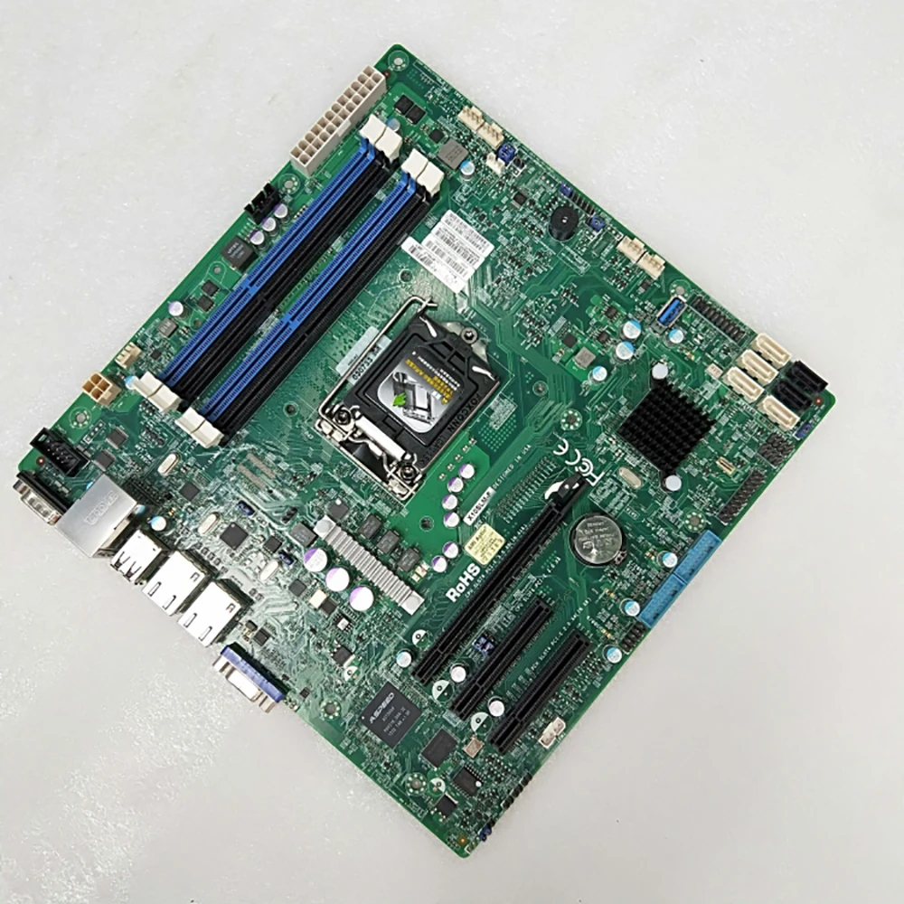 Материнская плата E3-1200 v3/v4 4-го поколения. Core i3 LGA1150 DDR3 4 USB 3 0 (1 Type-A 2 + 1 с разъемом) для