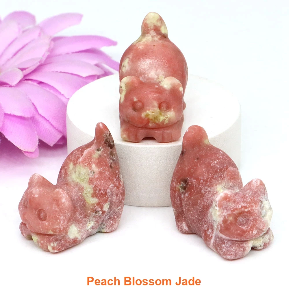 

Статуэтка кота из натурального камня