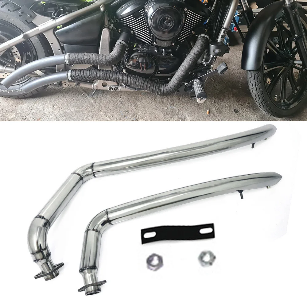 Выхлопная труба для мотоцикла Aerofluxus вентиляционная с перегородками глушитель