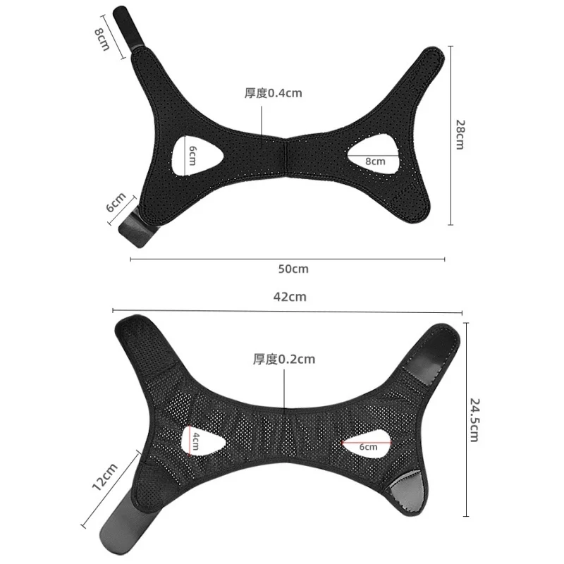 Ремень для защиты от храпа повязка подбородка женщин и мужчин помогает при