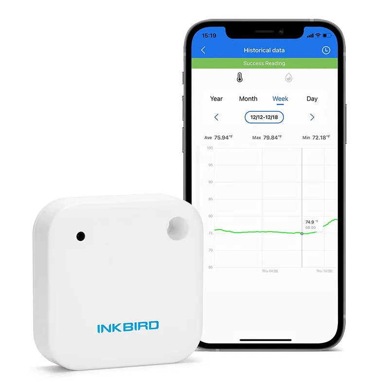 

Цифровой термометр Inkbird, беспроводный Bluetooth-датчик влажности