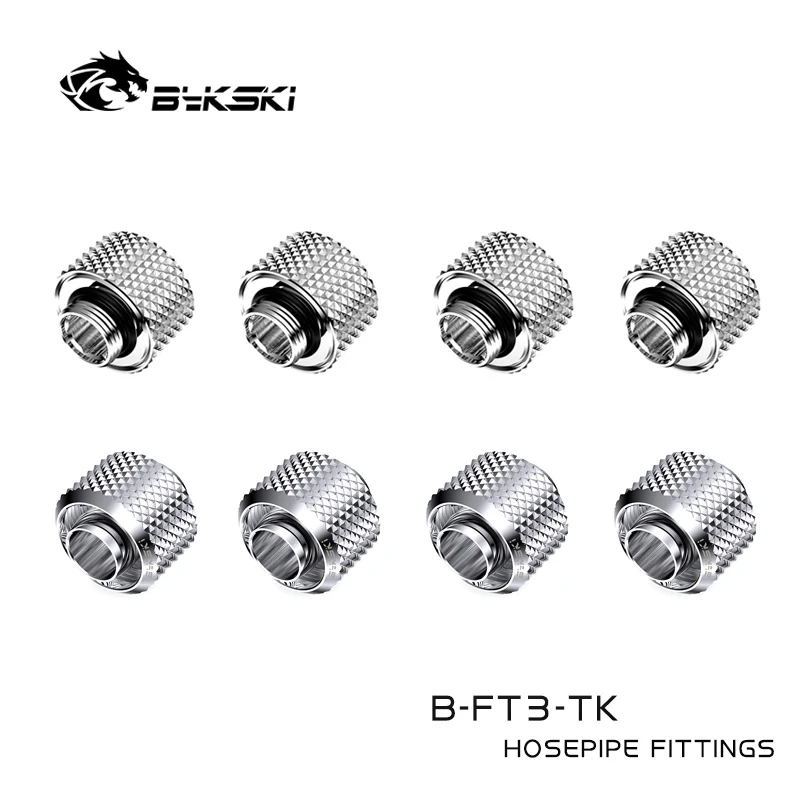 Bykski Conector de Compressão Interno Tamanhos Conexão para Diâmetro Interno 10 mm Mais Diâmetro Externo 16 mm Mangueira id x od Tubulação Conector de Compressão Manual