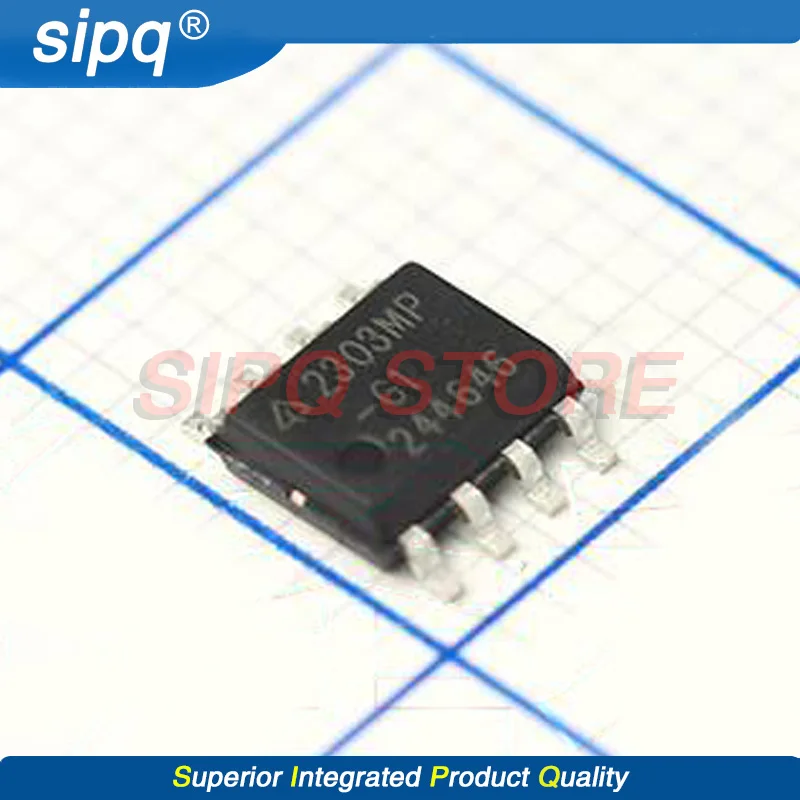 

10PCS/LOT AP2303MPTR-G1 AP2303MPTR SOP-8-EP Brand New and Original In Stock Authentic Product