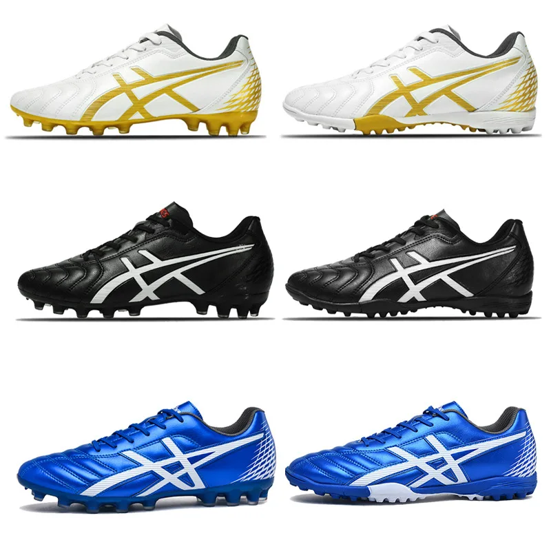 Soccer Shoes Unisex AG/TF Primary and Secondary School Football Match Training Sneakers for Man and Women Light Football Shoes