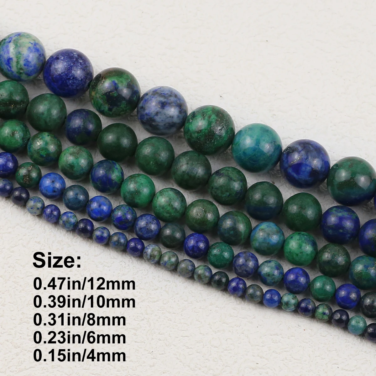 Круглые бусины в форме руды из натурального камня шарики россыпью для