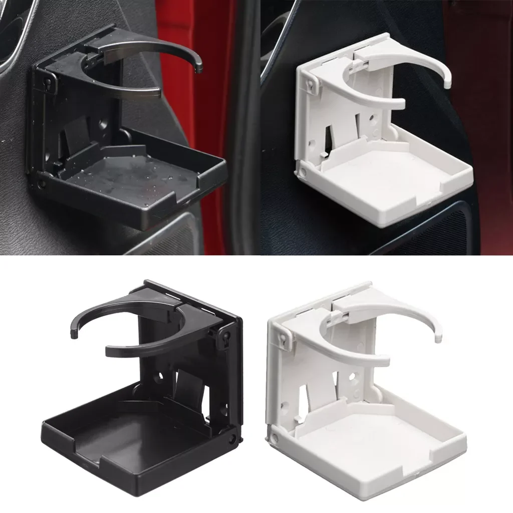 

Drink Holder Folding Car Cup Holder Water Bottle Holder Front Cup Holder Stand for Car Boat Truck Yacht SUV RV Van Cup Tray