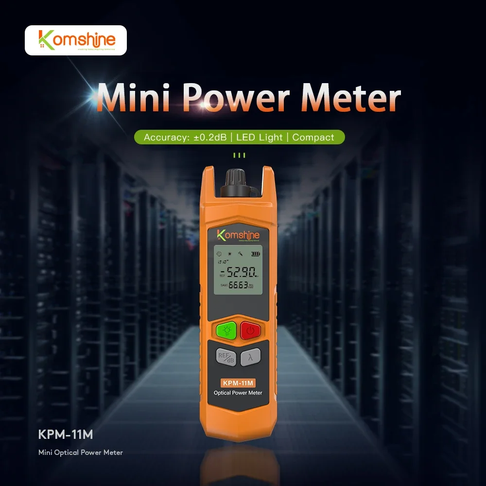 Инструмент для зачистки оптоволокна Komshine-FTTH KFH-12E и KFH-63D OPM VFL тестер