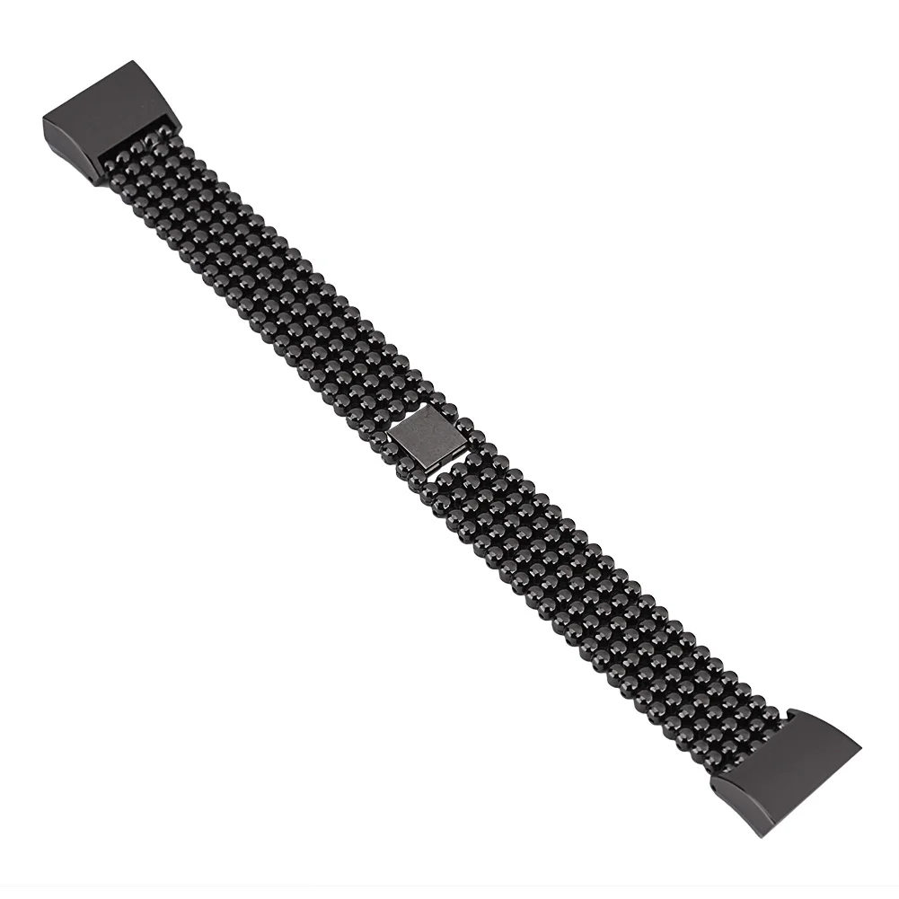 

Metal Replacement Watch Bracelet Band Strap for Fitbit Charge 2 Black band