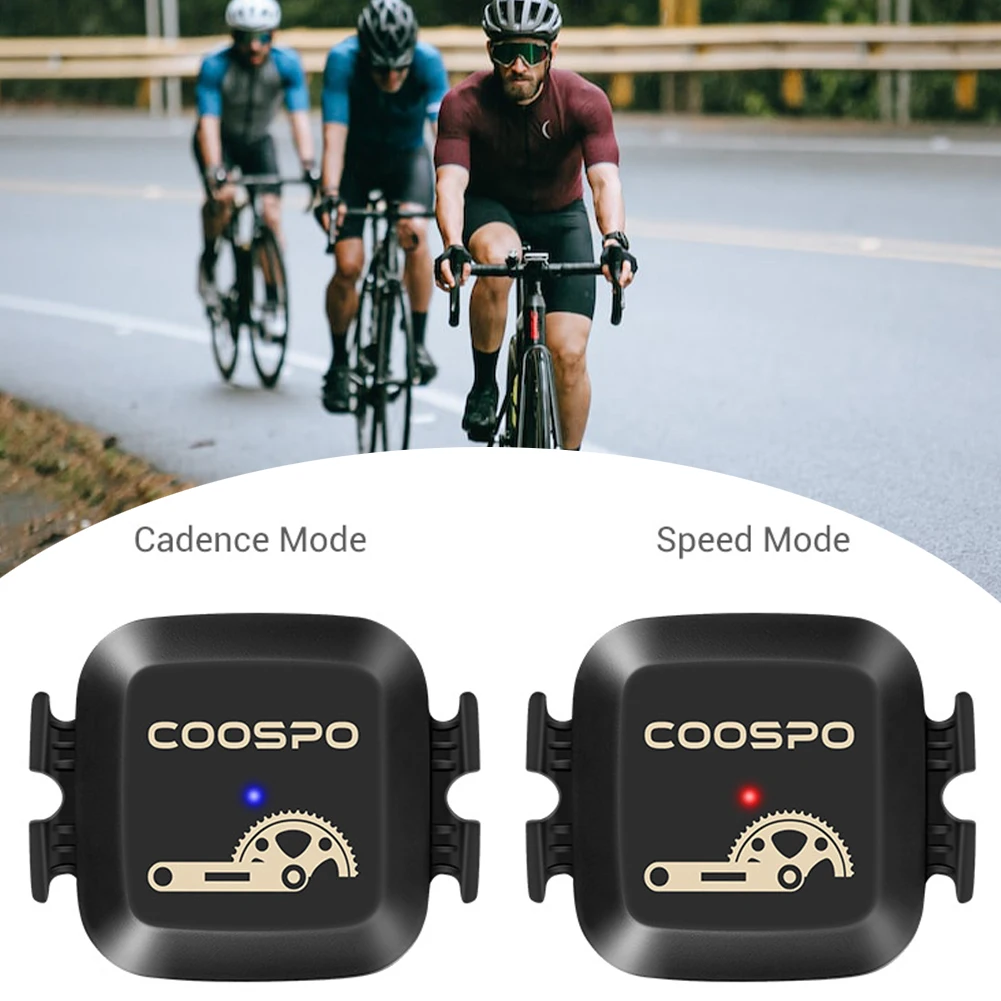 Датчик скорости вращения педалей велосипеда для CooSpo ANT + Bluetooth датчик Garmin
