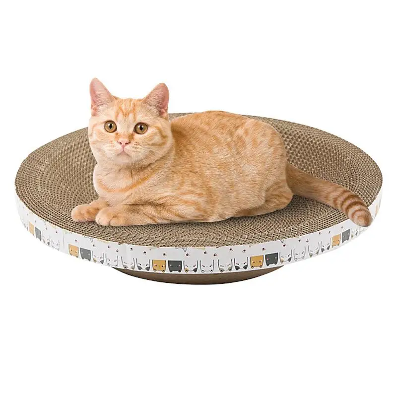 

Scratching Board For Cats High-Density Bowl-shaped Cat Scratcher Cardboard For Cat Scratch Cardboard Scratching Posts Scratching