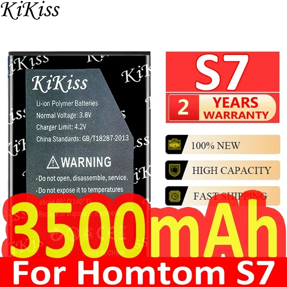 Аккумулятор KiKiss 3500 мАч для Homtom S7