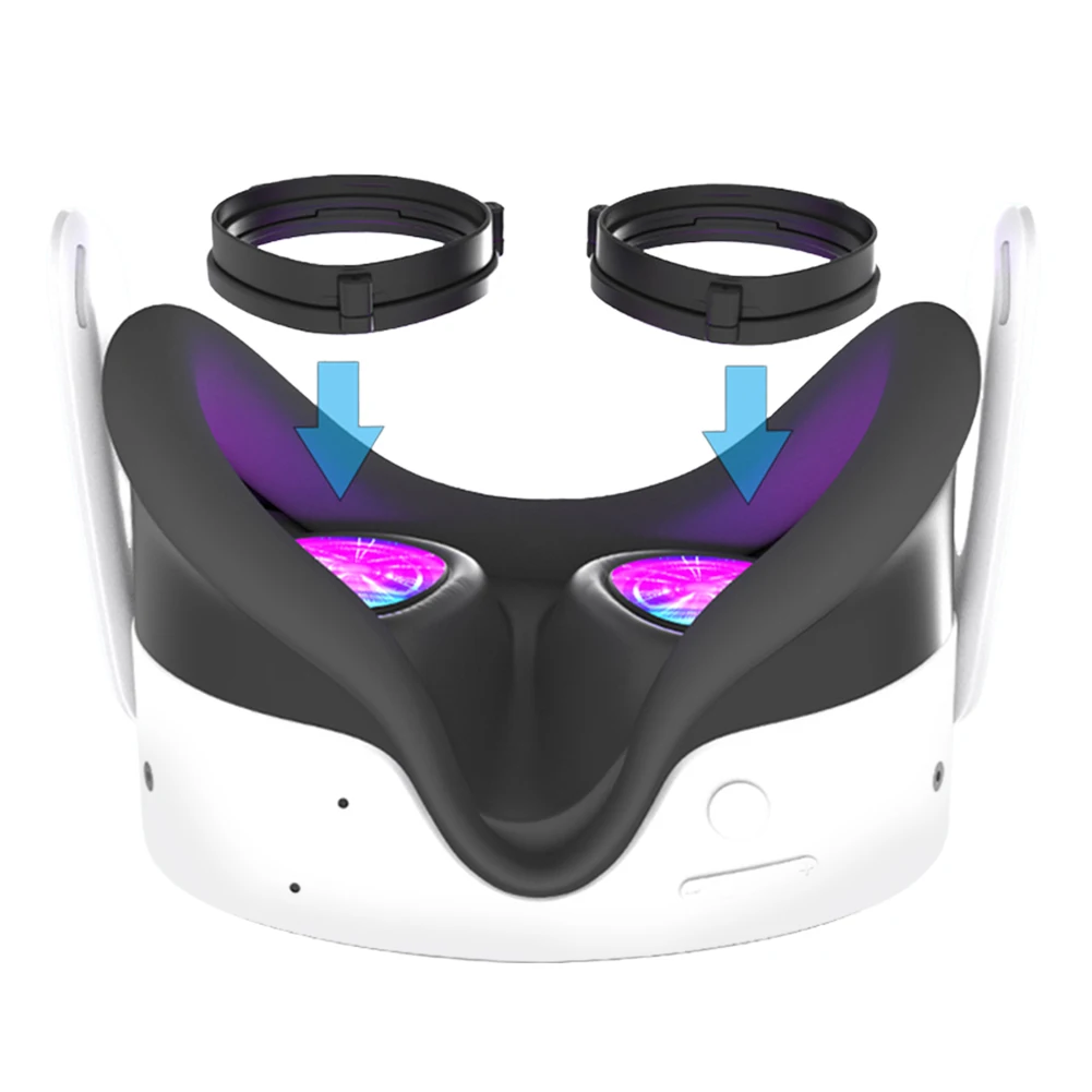 Магнитная защита для линз VR быстроразборная оправа очков из цинкового сплава Meta