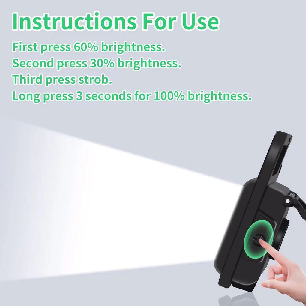 

COB LED Light Flashlights Multi-purpose Aluminum Alloy Type-C Lamp Lighting