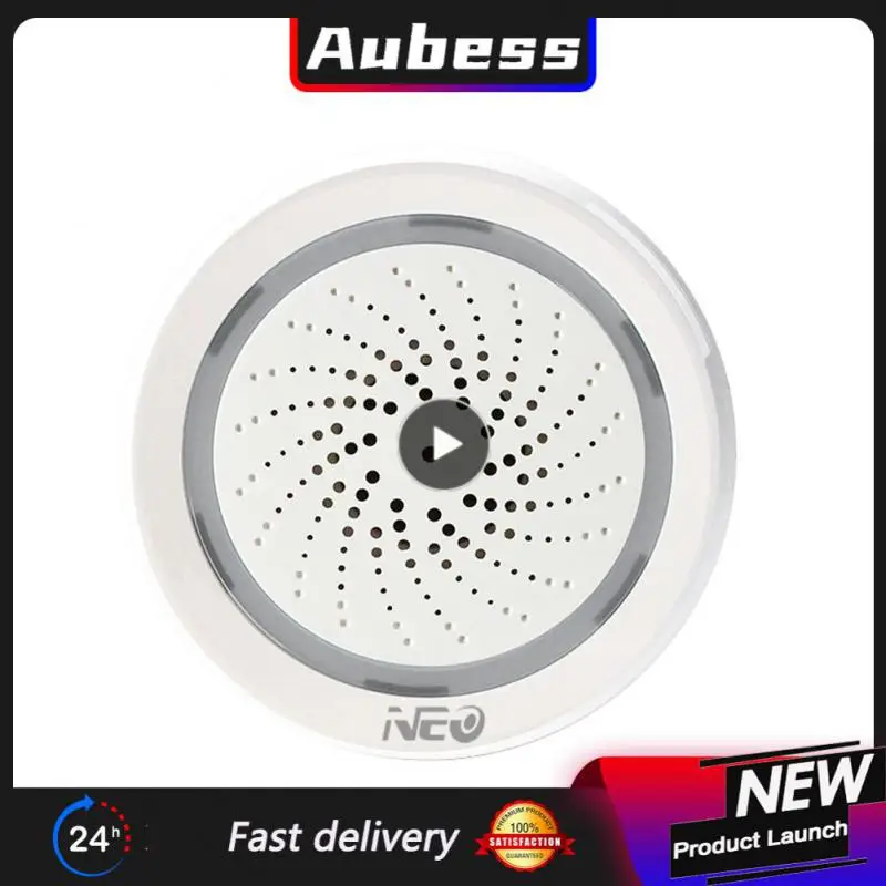 

Tuya App Remote Siren Mini 120 Db Smart Detector Siren Alarm Smart Home Temperature Sensor Smart Life Usb Power Wifi Wireless