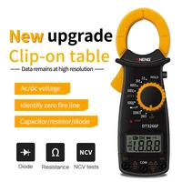 aneng clamp meter dt3266f amp digital multimeter with buzzer acdc voltage current ncv resistance diode ammeter tester