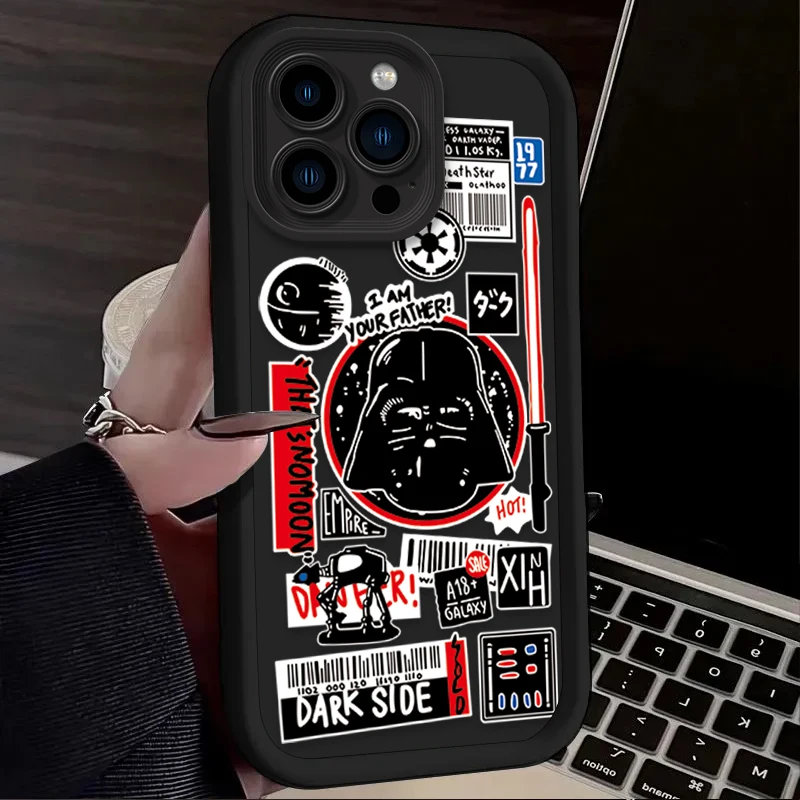 Звездные войны Дарт Вейдер чехол для телефона iPhone 14 15 Pro Max 13 12 11 X XS XR 7 8 Plus SE 2020