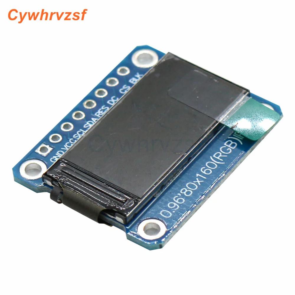 IPS-дисплей 0 96 дюйма 8-контактный SPI HD 65K полноцветный TFT-модуль ST7735 Привод IC 80*160