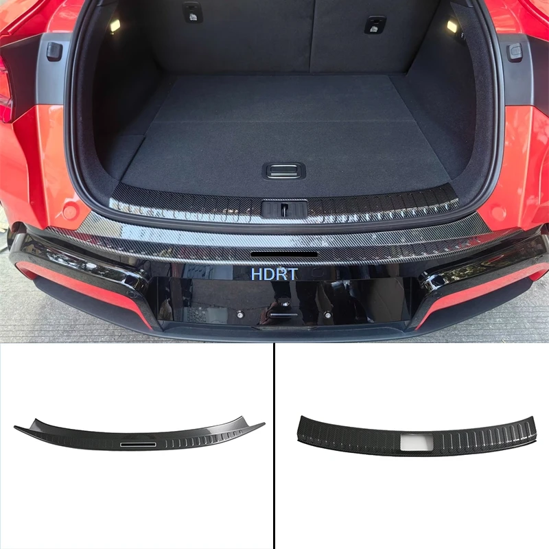 

Подходит для Xiaomi YU7 2025 + Стайлинг автомобиля, порог, накладка на порог, педаль приветствия, задняя защита багажника, аксессуары для задней панели багажника