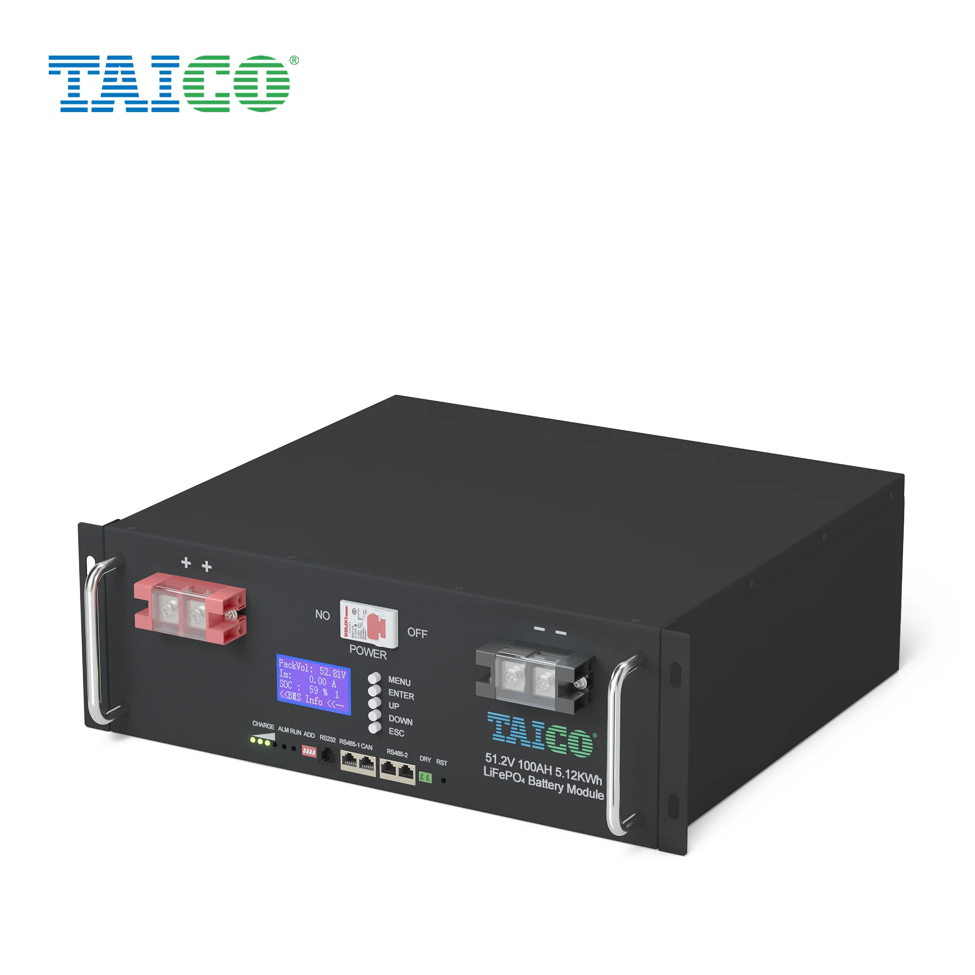 

Hot Sell! Smart BMS 48V 100Ah Lifepo 4.8KWh 5Kwh 4U Case Batteries
