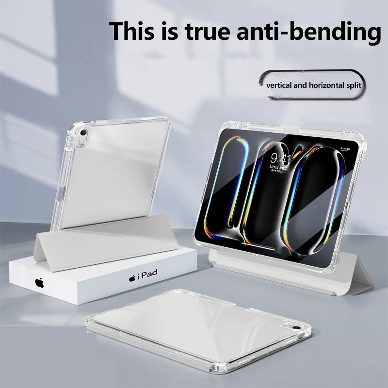 Для iPad Pro 13 2024 7th Pro11 Air13 11 6 5 4 3Pro 2 1 10th 10 9 Mini Pro12.9 Выдвижная скользящая направляющая