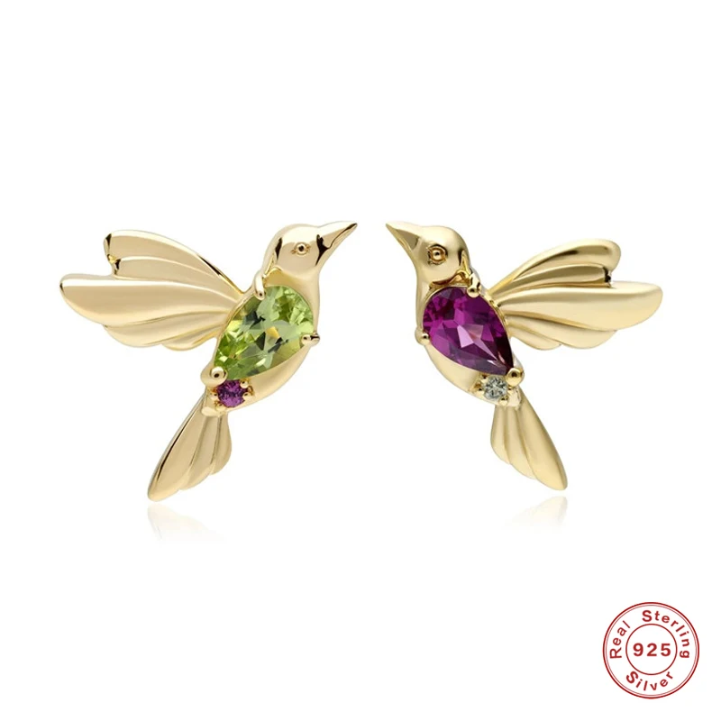 Женское кольцо из серебра 925 пробы с шестью блестящими звеньями |