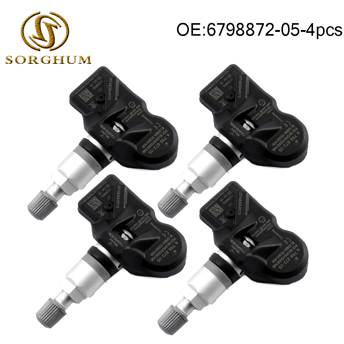 

4-х шт. Датчик контроля давления в шинах TPMS 6798872 -05 Для BMW 5 серии 7