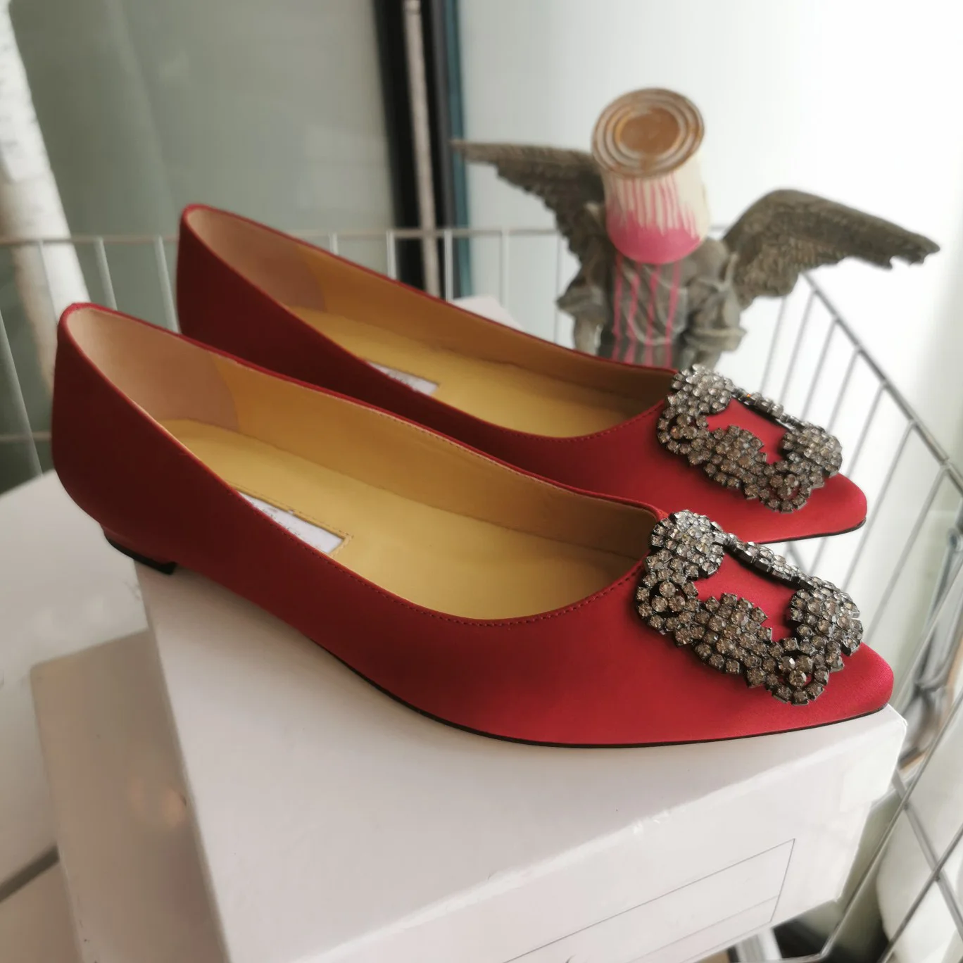 

Роскошные туфли на каблуках с алмазным блеском, свадебный подарок VIP