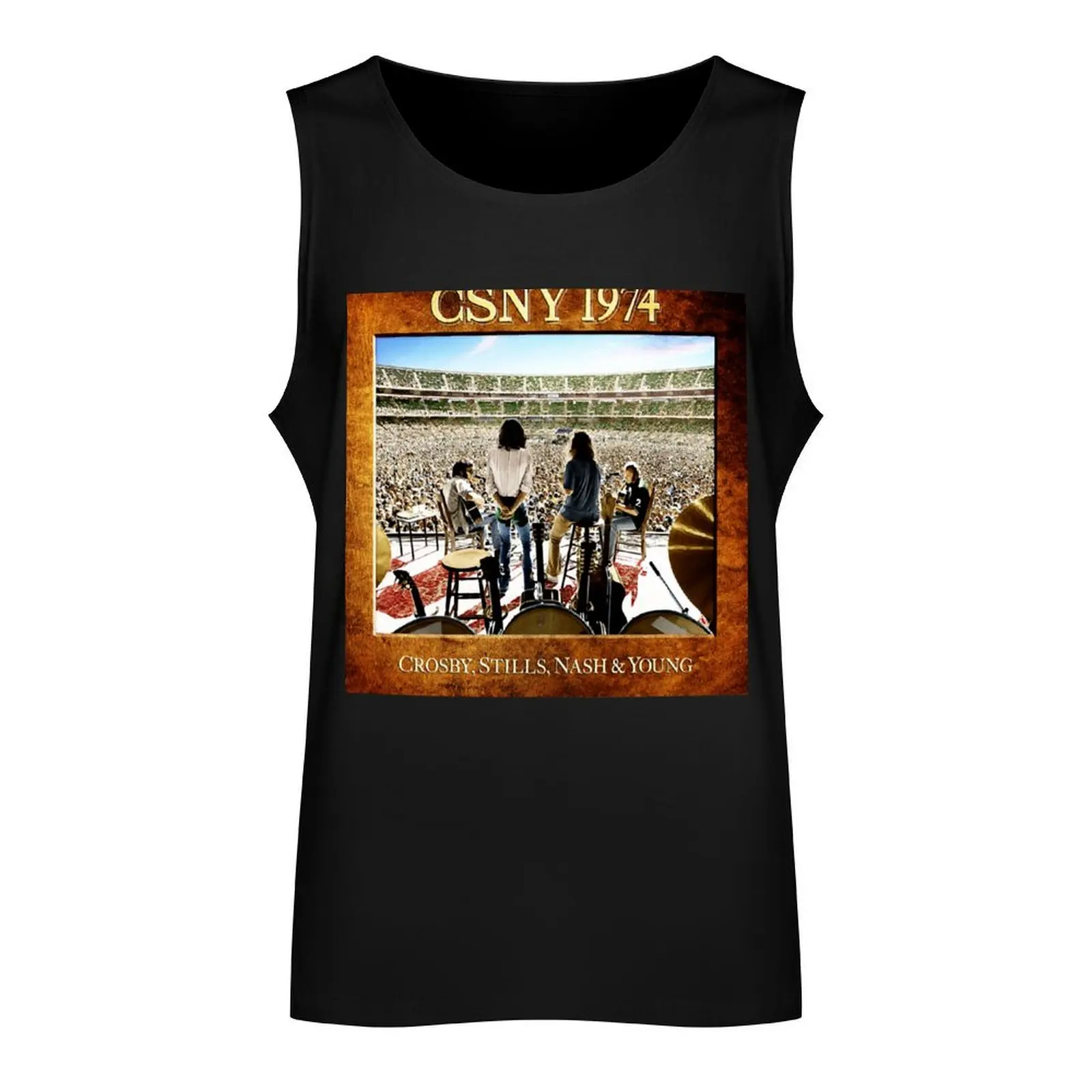 Crosby-funny-stills-nash- Tank Top спортивная одежда мужские рубашки без рукавов
