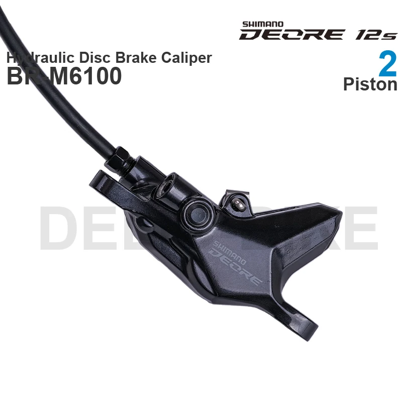 Комплект гидравлических дисковых тормозов SHIMANO DEORE M6100 с тормозным рычагом и