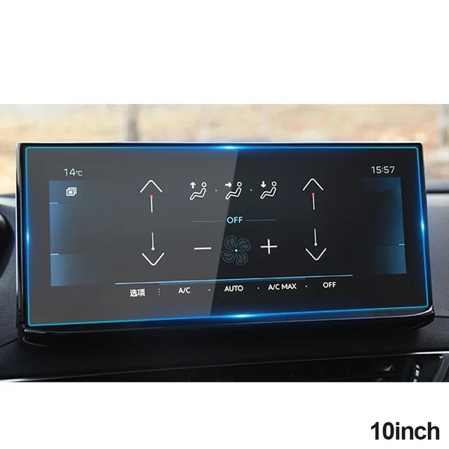 

Защитная пленка для автомобильного GPS-навигатора, закаленное стекло, Защита экрана для Peugeot 3008 5008 3008GT 4008 2017 2018 2019