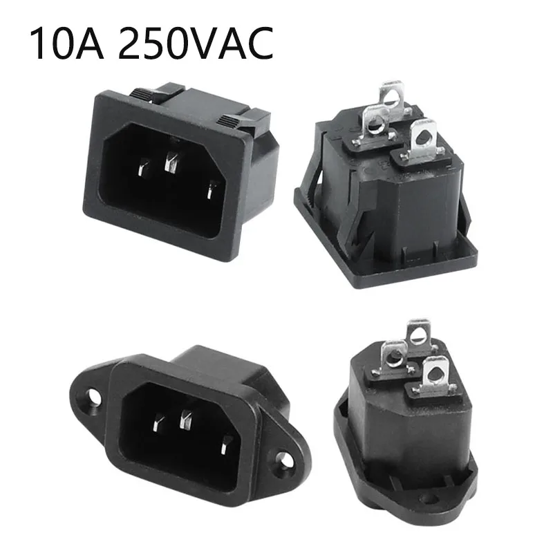 Вилка iec c14. Штепсельная вилка iec 320 c14, 3 штырька, панель pcb. вилка iec309 16а.