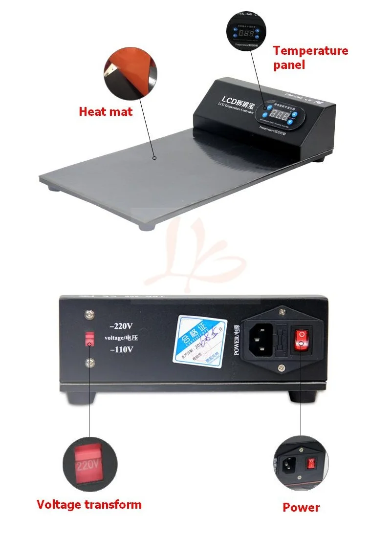 LY 668 Constant Temperature Preheating Mobile Phone Screen Removal Heating Table LCD separator