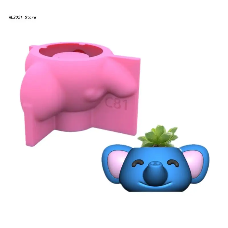 

Геометрический слон гипсовые силиконовые формы для изготовления растений суккулентов цветочный горшок