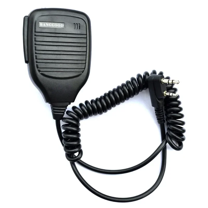 KMC-21 PTT микрофон с дистанционным динамиком для Kenwood Puxing Wouxun Baofeng Quansheng, универсальная 2-контактная радиостанция с головкой K, рация (art.: 3920d152fc975) - 3920d152fc975