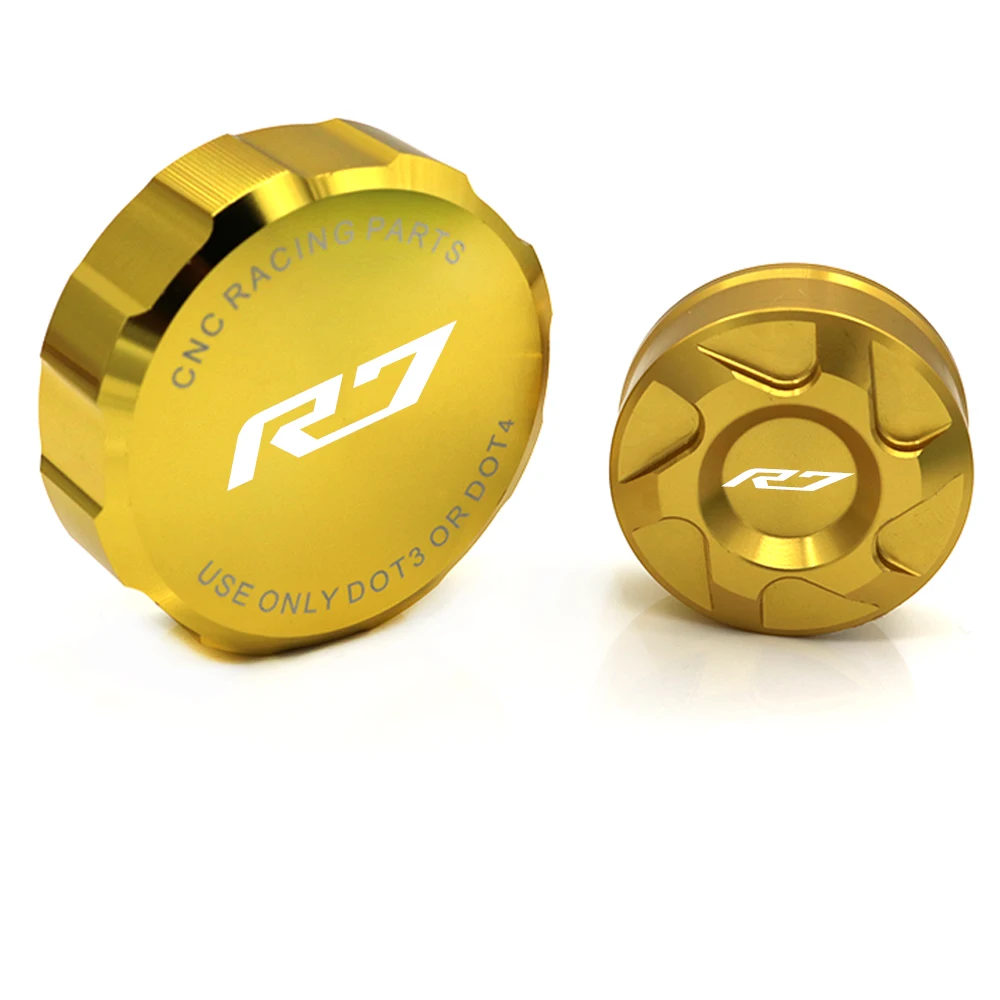 

Front Rear Brake Fluid Reservoir Cover Cap For YAMAHA YZF R7 2021-2022 YZFR7 Motocycle Aessories