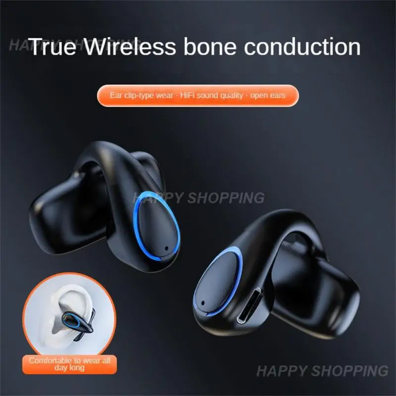 

Sports Headset Charging Time About 10 Hours High Elastic Material Shocking Sound Effect Waterproof And Dustproof Clip Ear Design