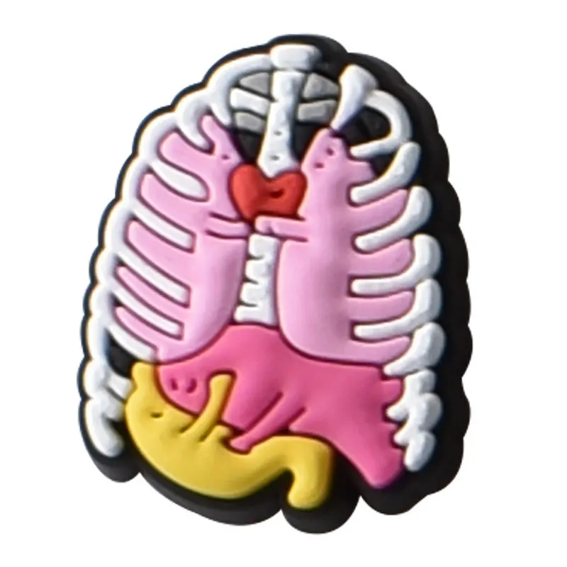 100 Pack Wholesale Shoe Charms Fits for Crocs Accesorios Hospital Nurse Girls Kids Women Christmas Gifts Birthday Party Pins