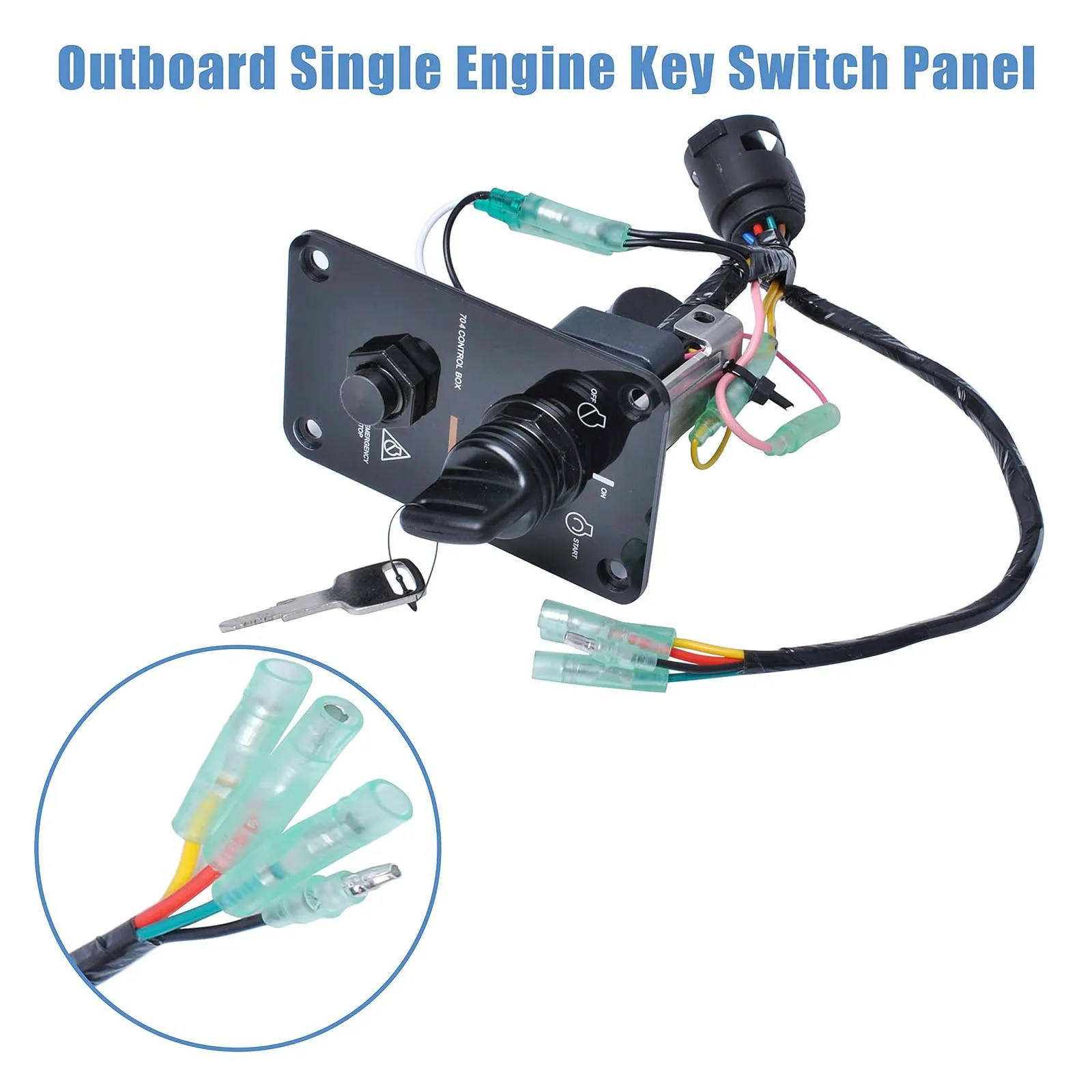 Панель переключателя с одним двигателем совместимая подвесным зажиганием 12В