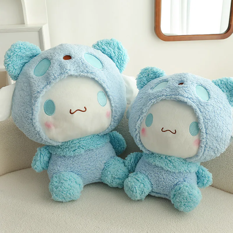 

Новый стиль Sanrio Kawaii Cinnamoroll Собака Плюшевые игрушки Подушка Мягкие животные комфортные мягкие куклы Детский подарок на день рождения Мультяшные аниме игрушки