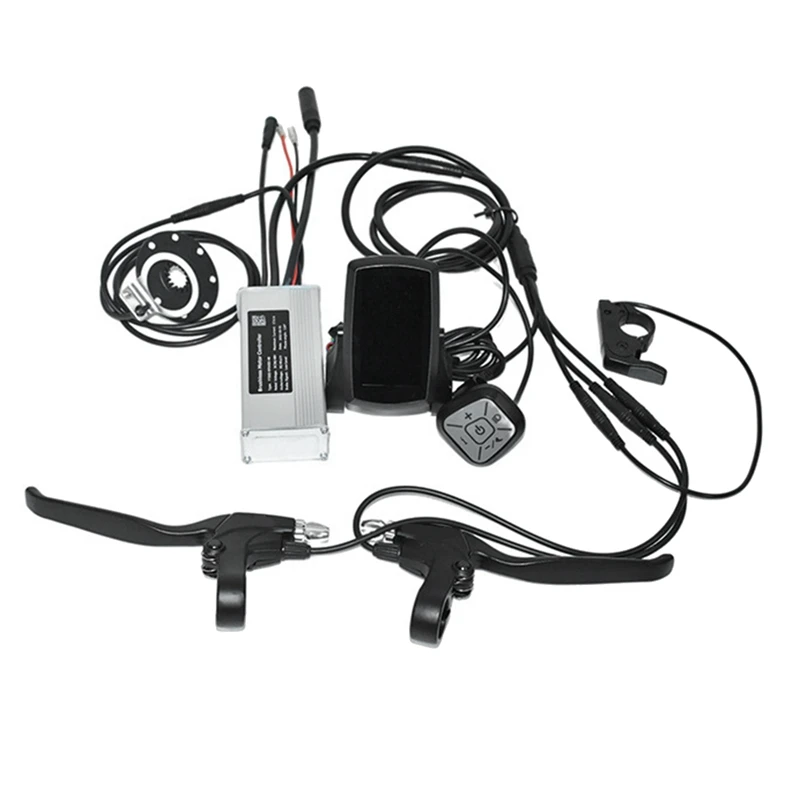 Контроллер электровелосипеда дисплей YL80C ЖК-измеритель 36 В 48 17 а 350 Вт набор