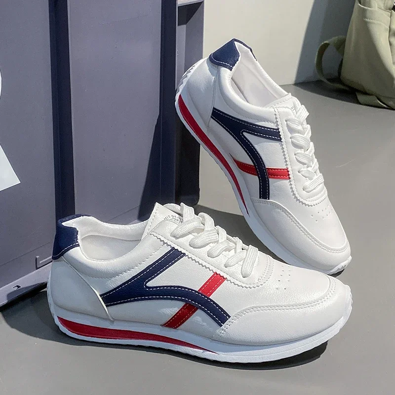 Женские кроссовки летняя повседневная прогулочная обувь для женщин высокого