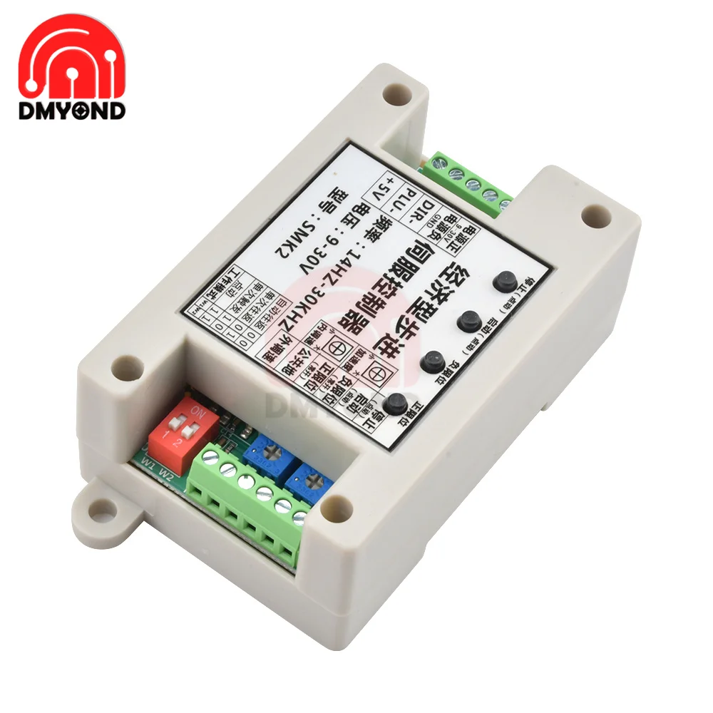 

Stepping Motor Controller Single Axis Motion Control Board Servo Speed Regulation Servo Pulse Generator 9-30V 14HZ-30KHZ