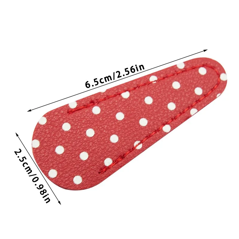 1 шт. защитные чехлы для ножниц из искусственной кожи с точечным принтом чехол