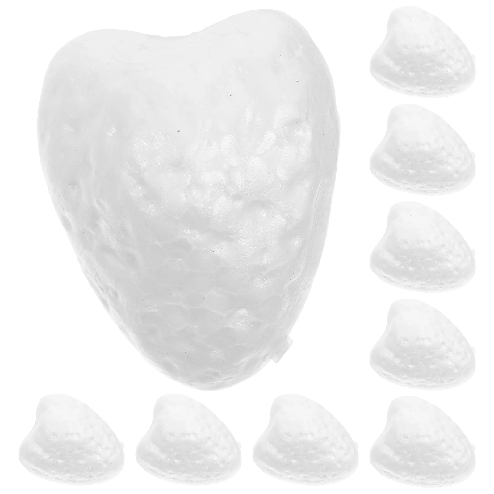 

Foam Polystyrene Christmas Shape Diy White Strawberry Crafts Shapes Ornaments Flower Floral Craft Foams Model Arrangement Tree