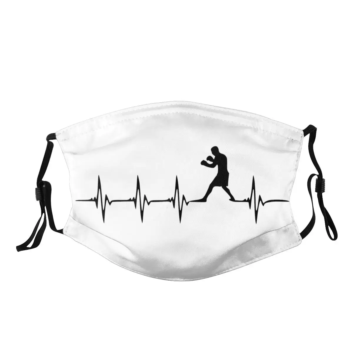 

Anime Boxer Heartbeat Boxing Activated Carbon Filter Mask Funny Novelty pugilism Wry Face